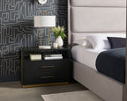 Danette Nightstand – Black