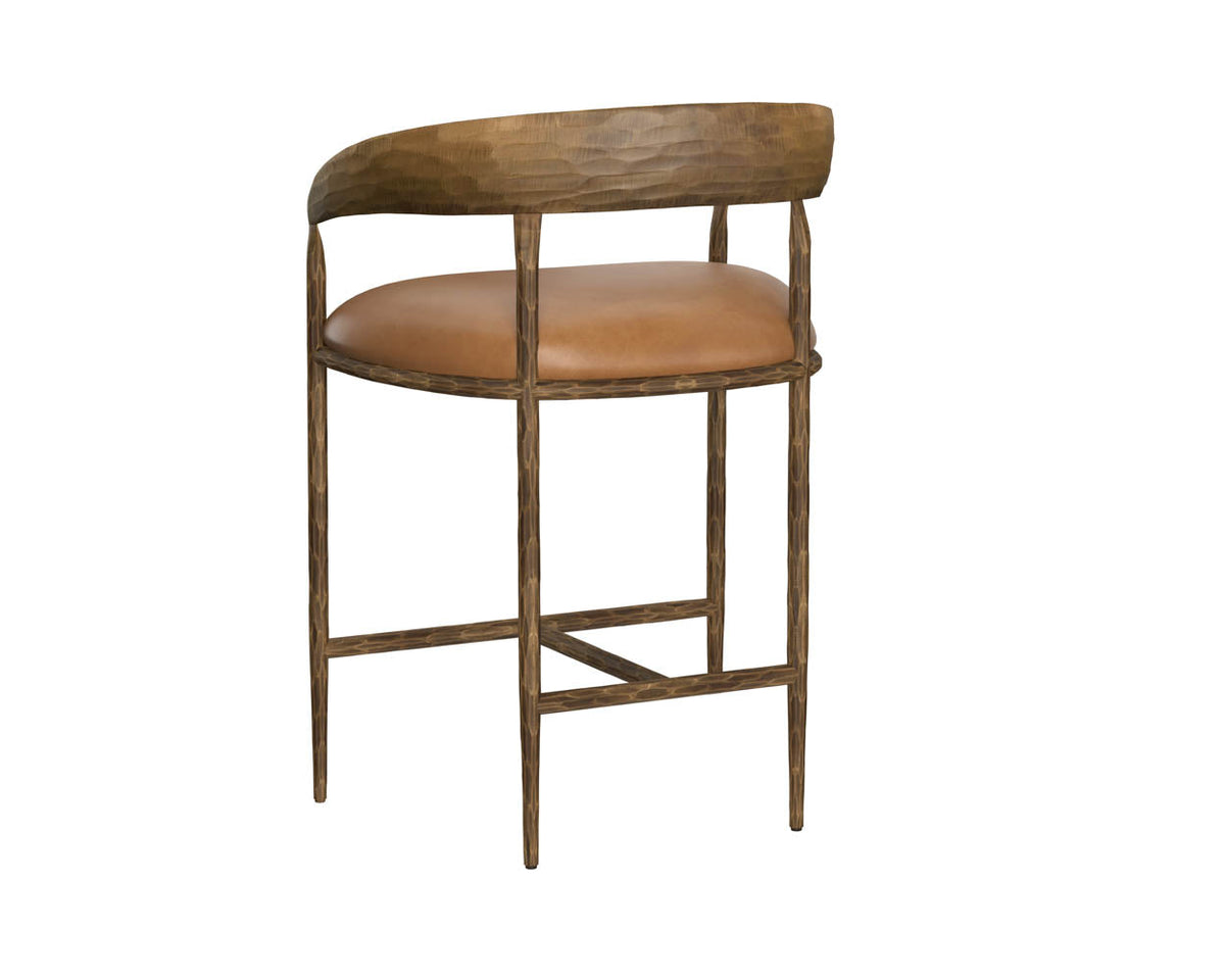 Zanatta Counter Stool – Tan