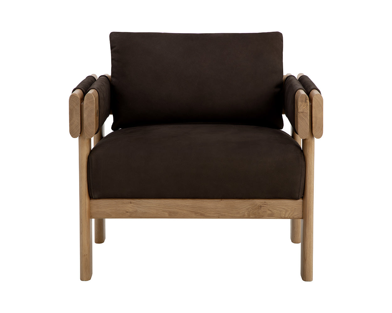 Carmichael Lounge Chair – Nubuck Cocoa