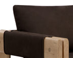 Carmichael Lounge Chair – Nubuck Cocoa