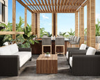 Tibi Sofa - Grey - view 3