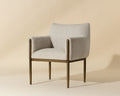 Olea Dining Armchair - Santa Cruz Oatmeal