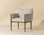 Olea Dining Armchair - Santa Cruz Oatmeal
