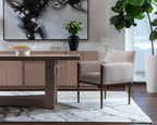Olea Dining Armchair - Santa Cruz Oatmeal