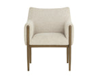 Olea Dining Armchair - Santa Cruz Oatmeal
