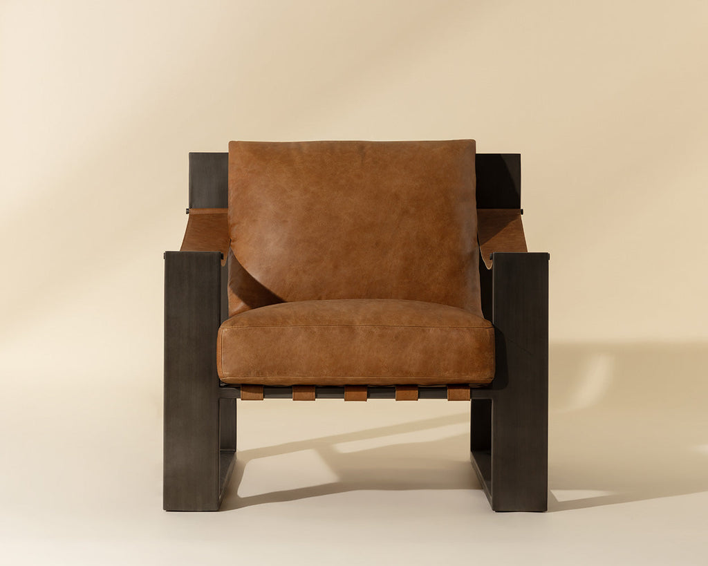 Berke Lounge Chair – Gunmetal