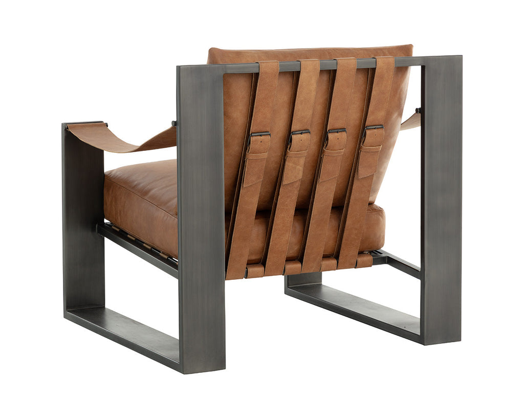 Berke Lounge Chair – Gunmetal