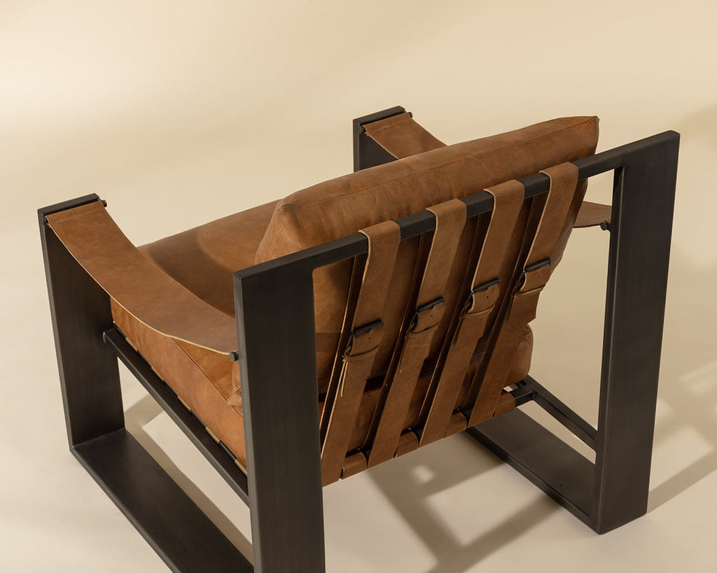 Berke Lounge Chair – Gunmetal