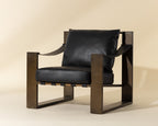 Berke Lounge Chair – Antique Bronze