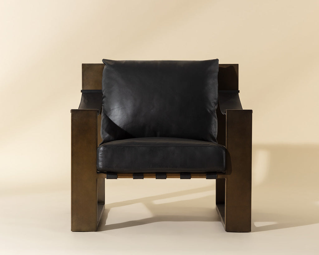 Berke Lounge Chair – Antique Bronze