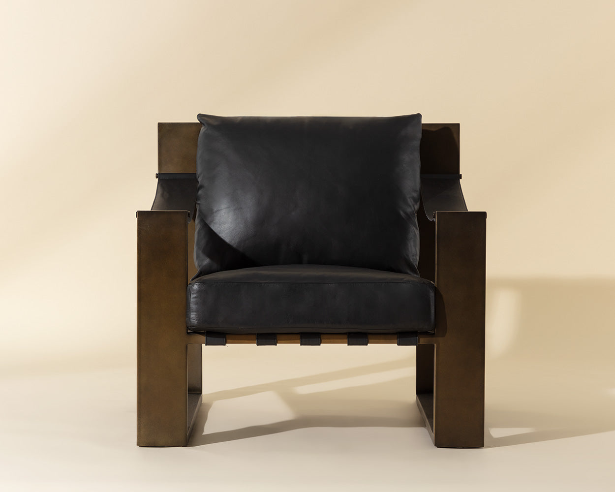 Berke Lounge Chair – Antique Bronze