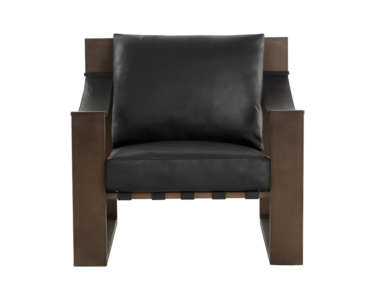 Berke Lounge Chair – Antique Bronze