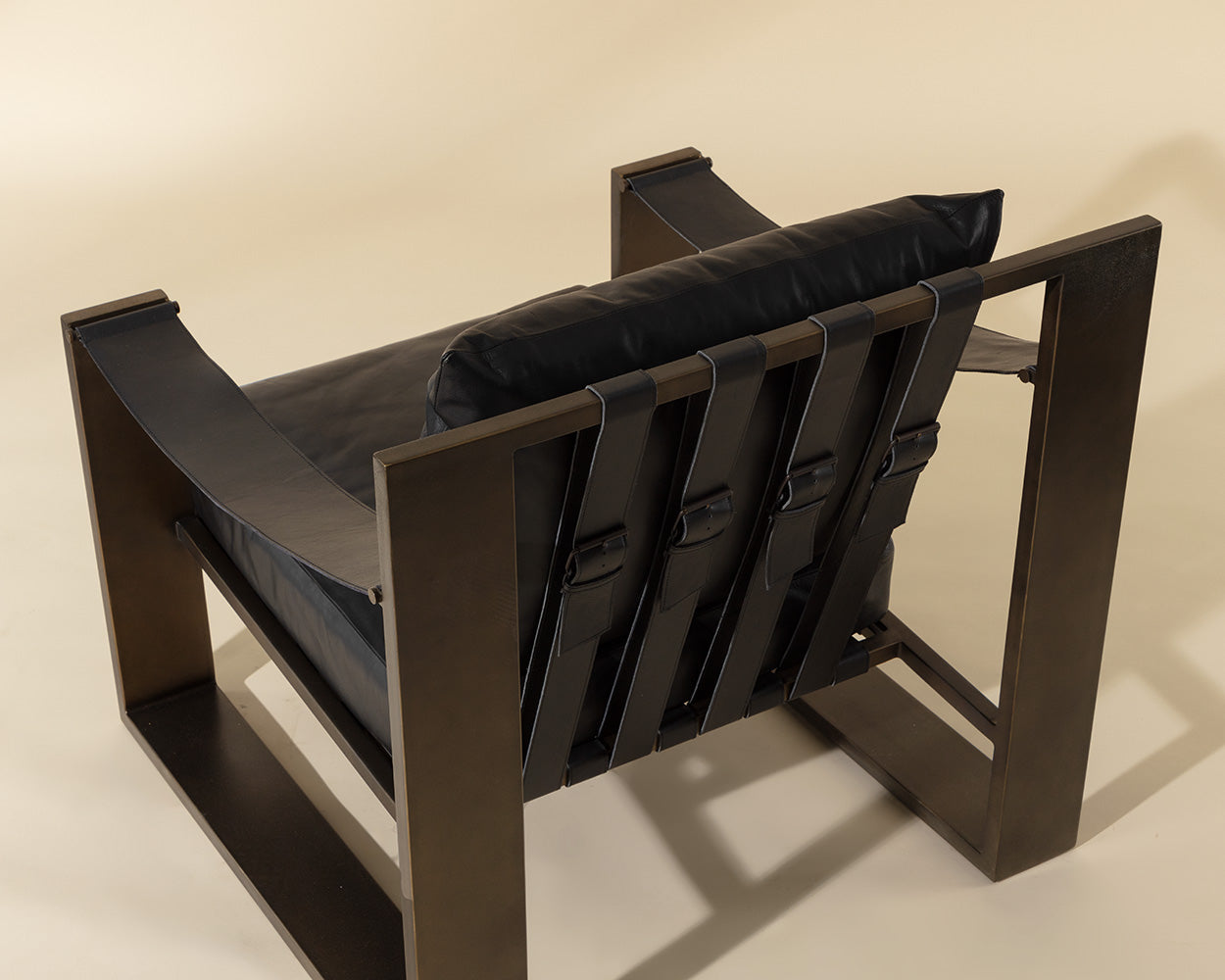 Berke Lounge Chair – Antique Bronze