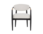Marita Dining Armchair - Black - view 7