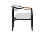 Marita Dining Armchair - Black - view 8