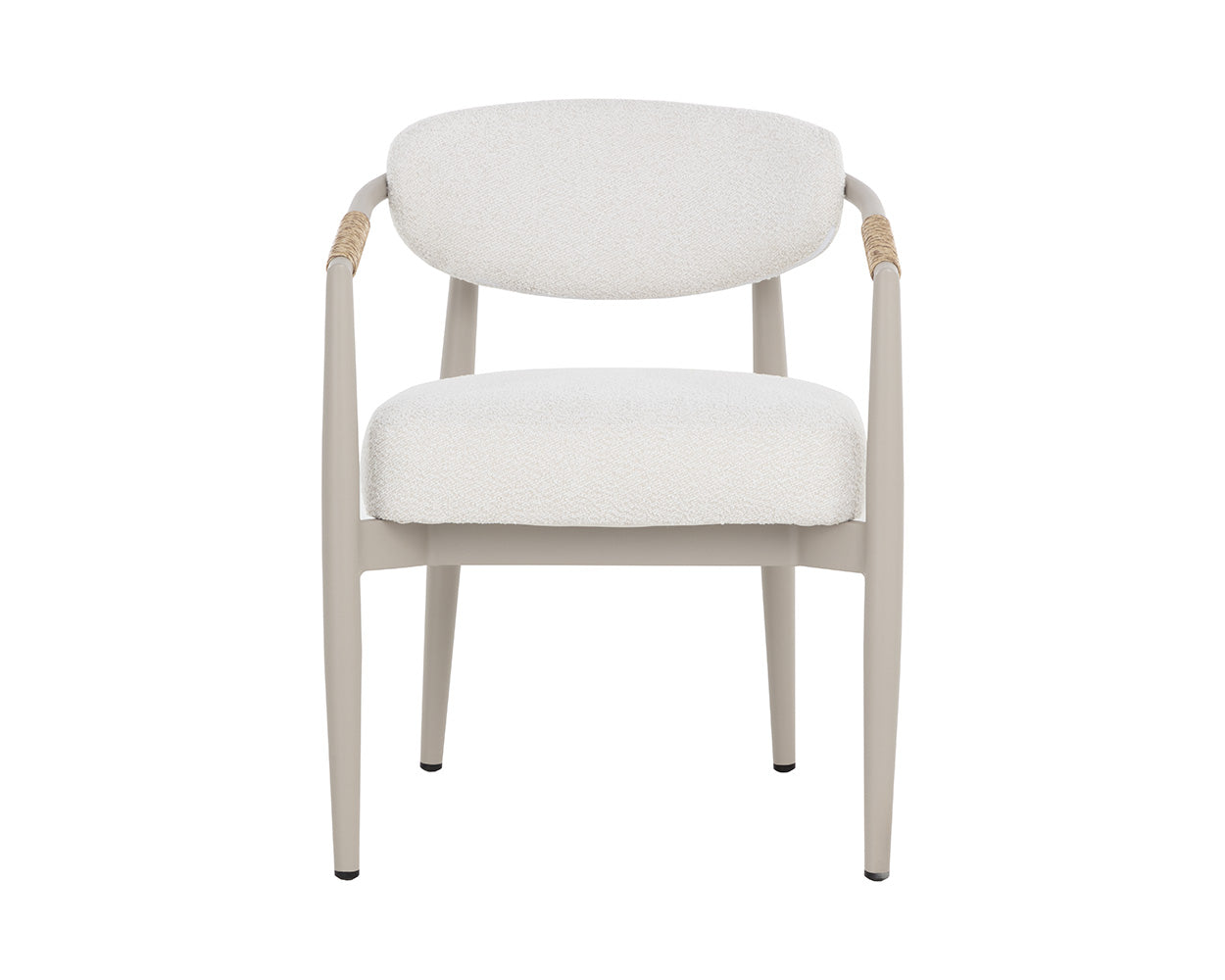 Marita Dining Armchair - Greige - view 7