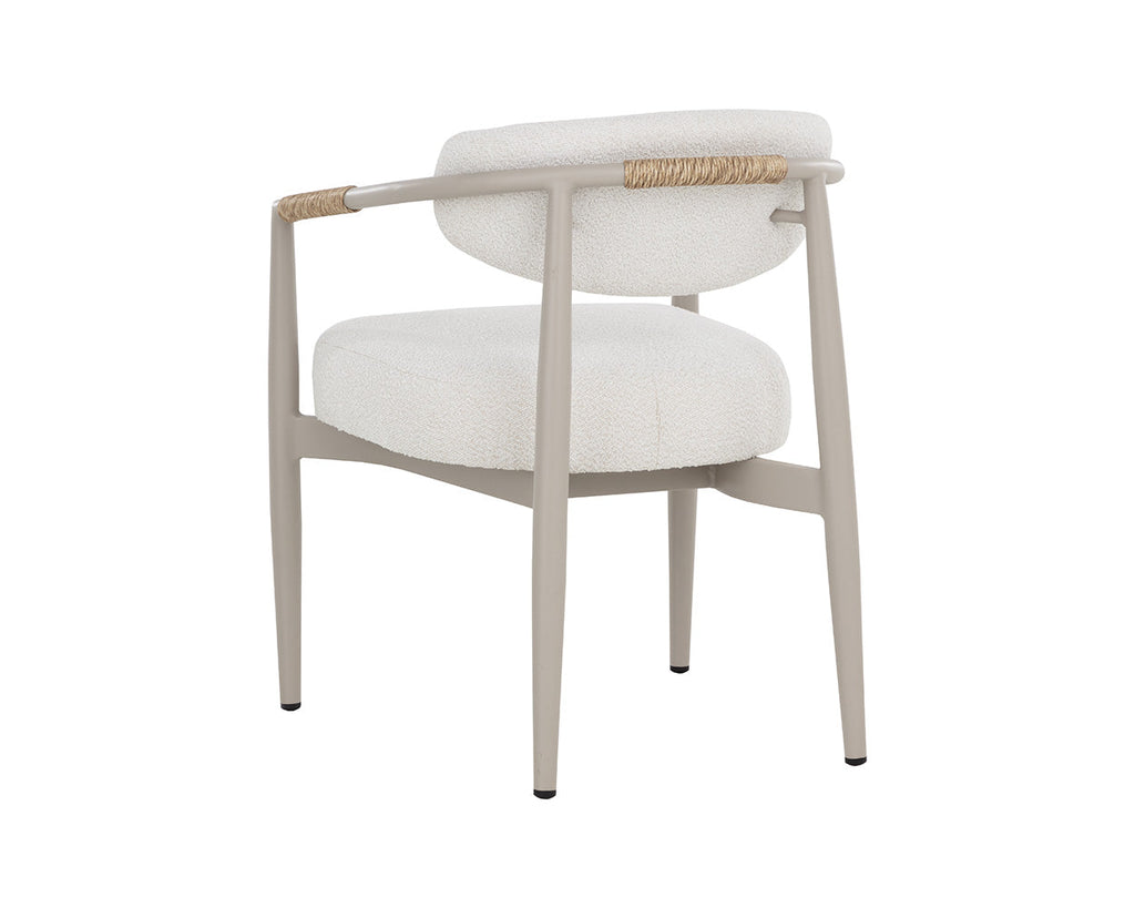 Marita Dining Armchair - Greige - view 9
