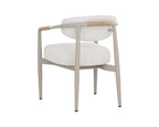 Marita Dining Armchair - Greige - view 9