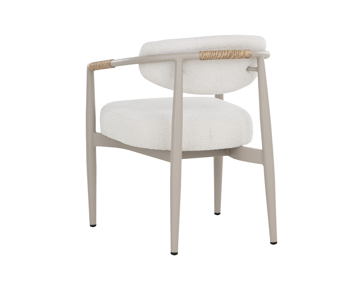 Marita Dining Armchair - Greige - view 9