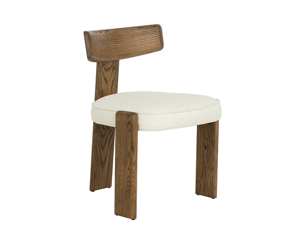 Horton Dining Chair - Warm Brown