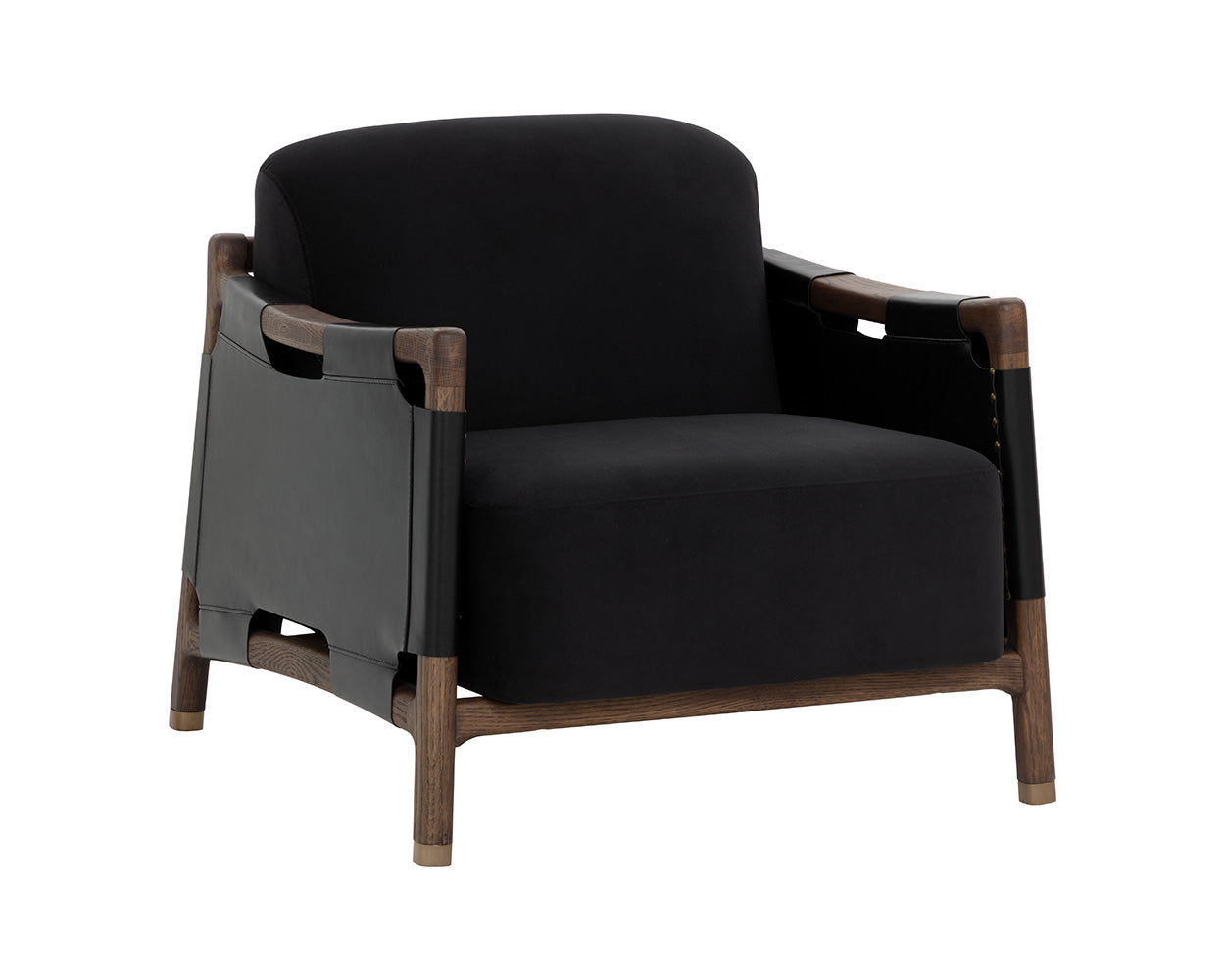 Calloway Lounge Chair – Antique Brown
