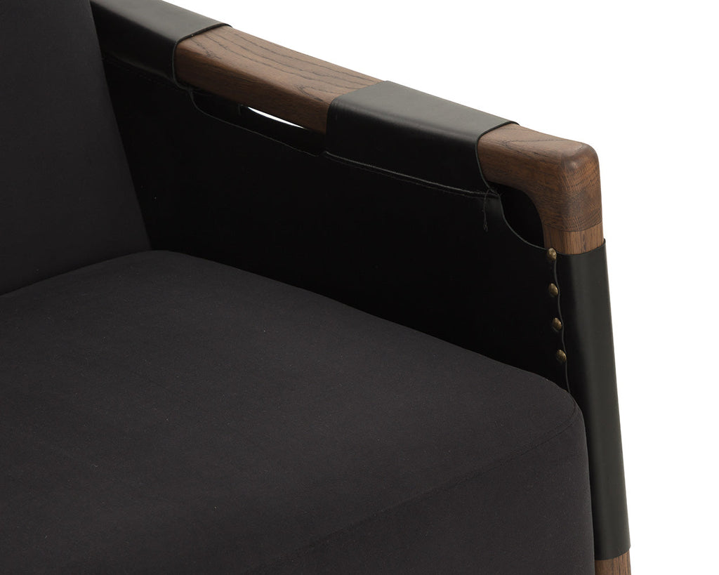 Calloway Lounge Chair – Antique Brown