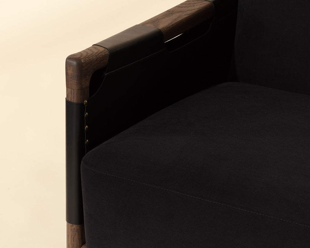 Calloway Lounge Chair – Antique Brown