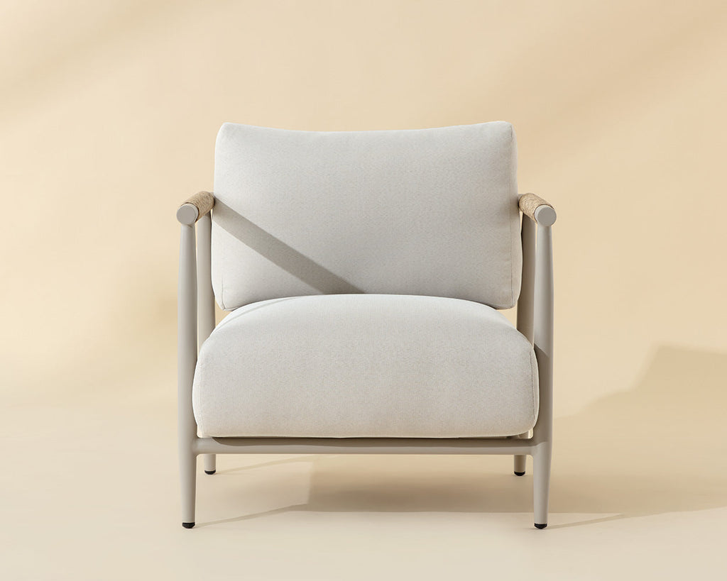 Muros Lounge Chair - Greige - view 4