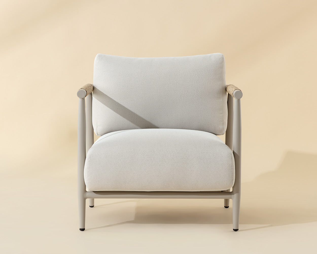 Muros Lounge Chair - Greige - view 4