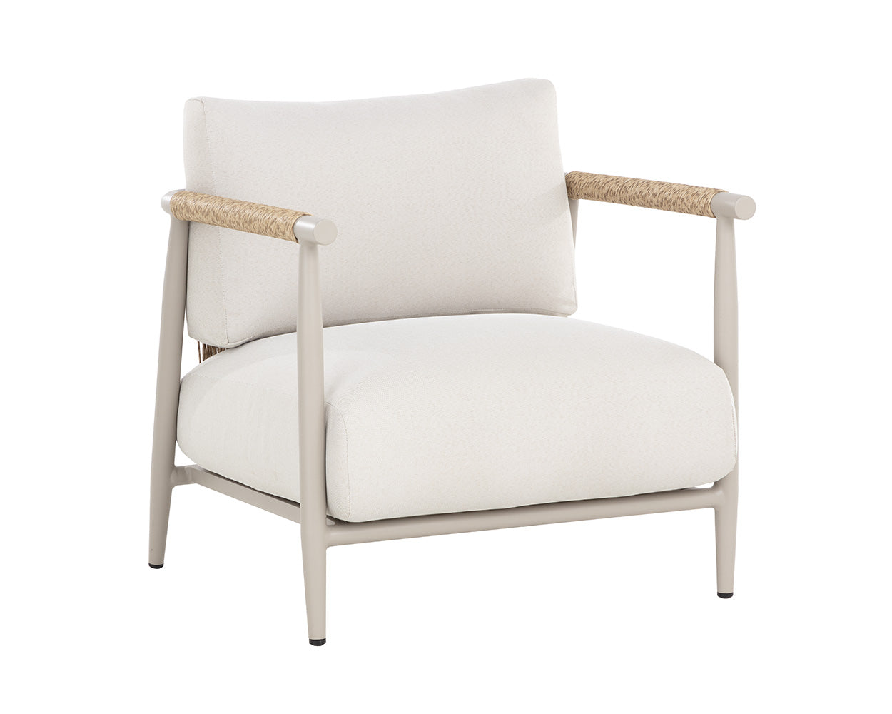 Muros Lounge Chair - Greige - view 7