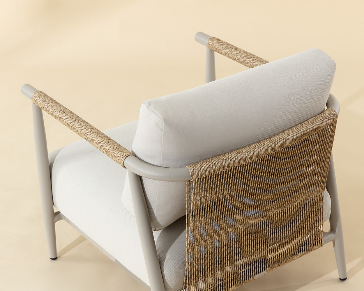 Muros Lounge Chair - Greige - view 5