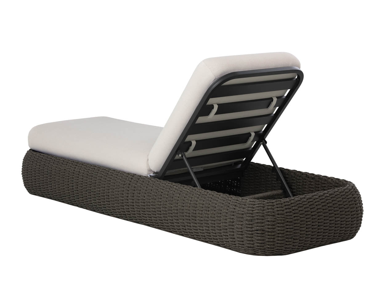 Barcelona Lounger - Grey - view 7