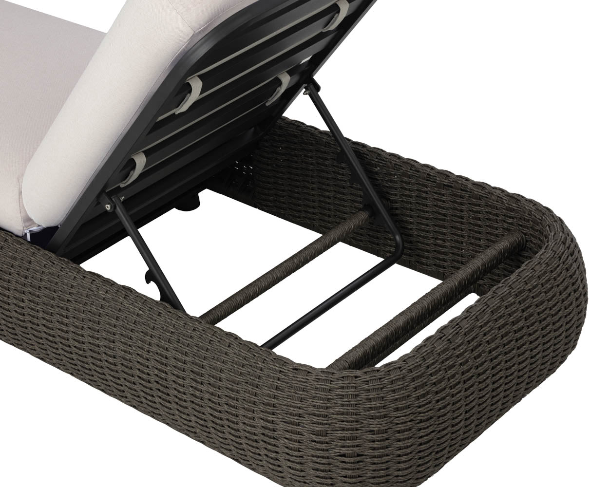 Barcelona Lounger - Grey - view 8