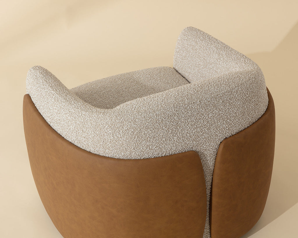 Caris Swivel Lounge Chair