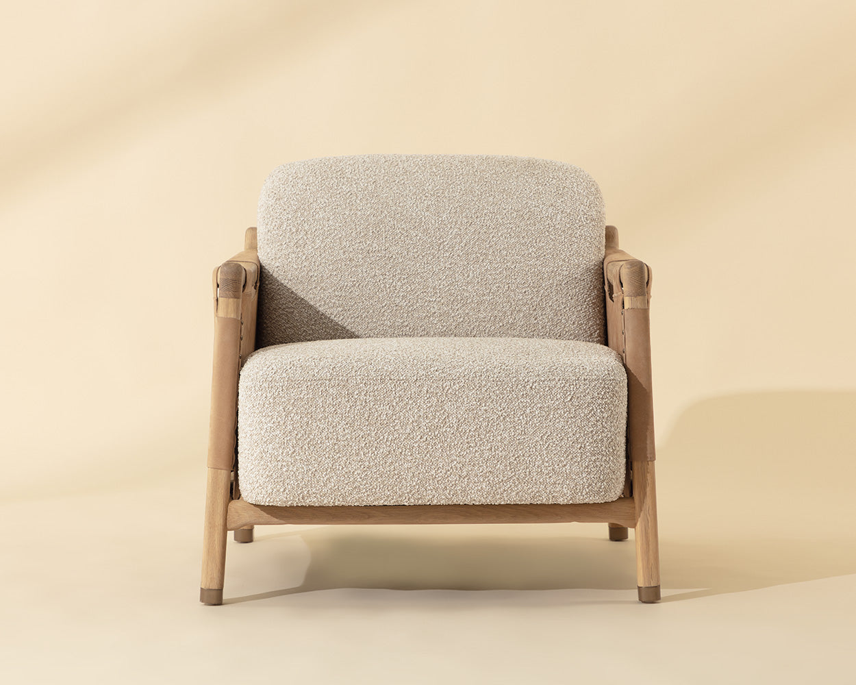 Calloway Lounge Chair – Light Oak