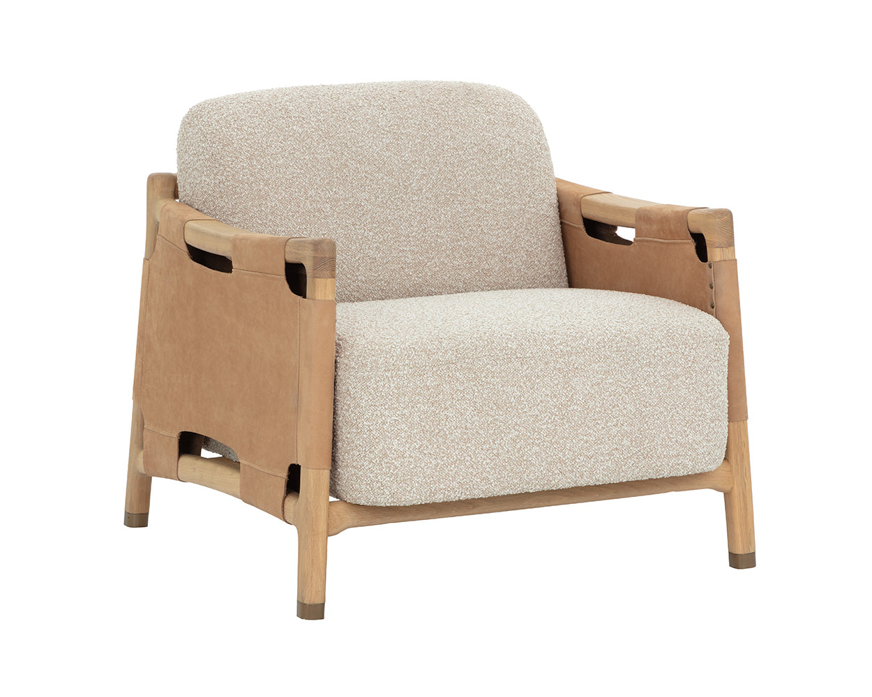 Calloway Lounge Chair – Light Oak