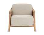 Calloway Lounge Chair – Light Oak