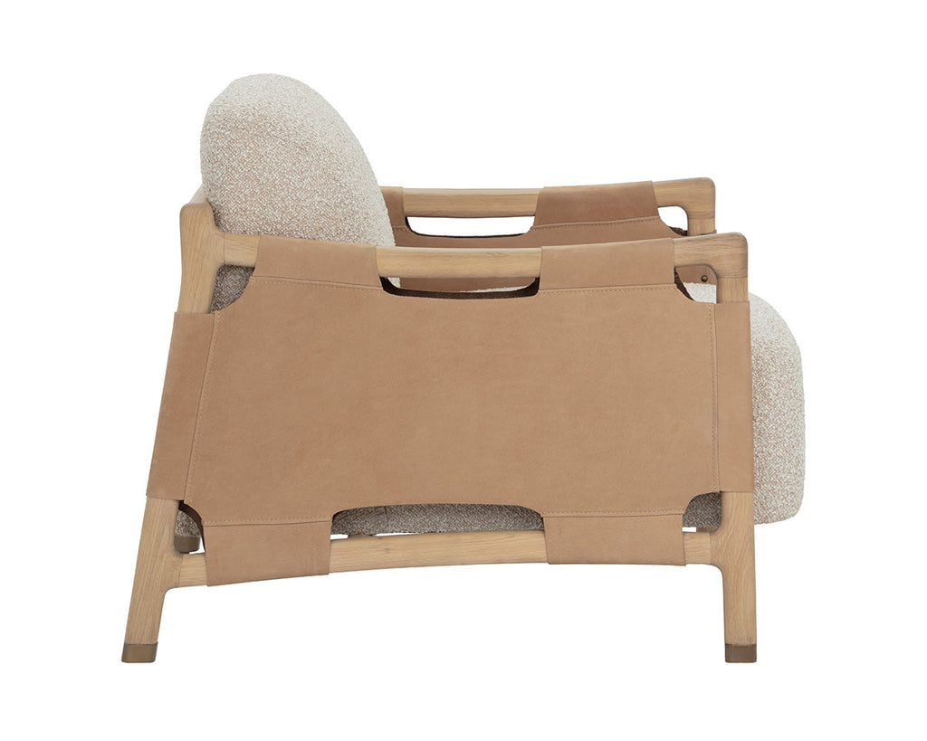Calloway Lounge Chair – Light Oak