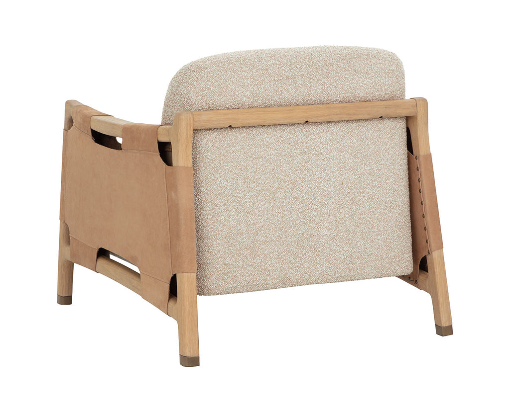 Calloway Lounge Chair – Light Oak