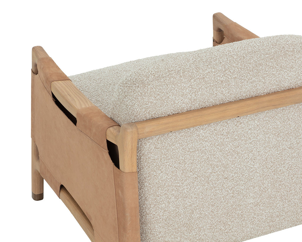 Calloway Lounge Chair – Light Oak