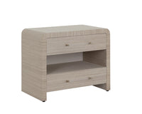 Atherton Raffia Nightstand