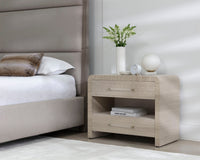 Atherton Raffia Nightstand