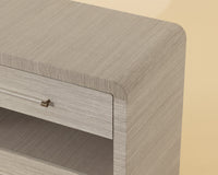 Atherton Raffia Nightstand