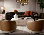 Laros End Table — Cream