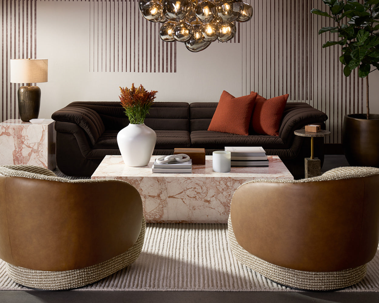 Laros End Table — Cream