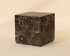 Laros End Table — Dark Emperador