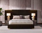 Laros End Table — Dark Emperador
