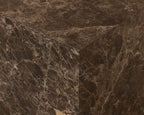 Laros End Table — Dark Emperador