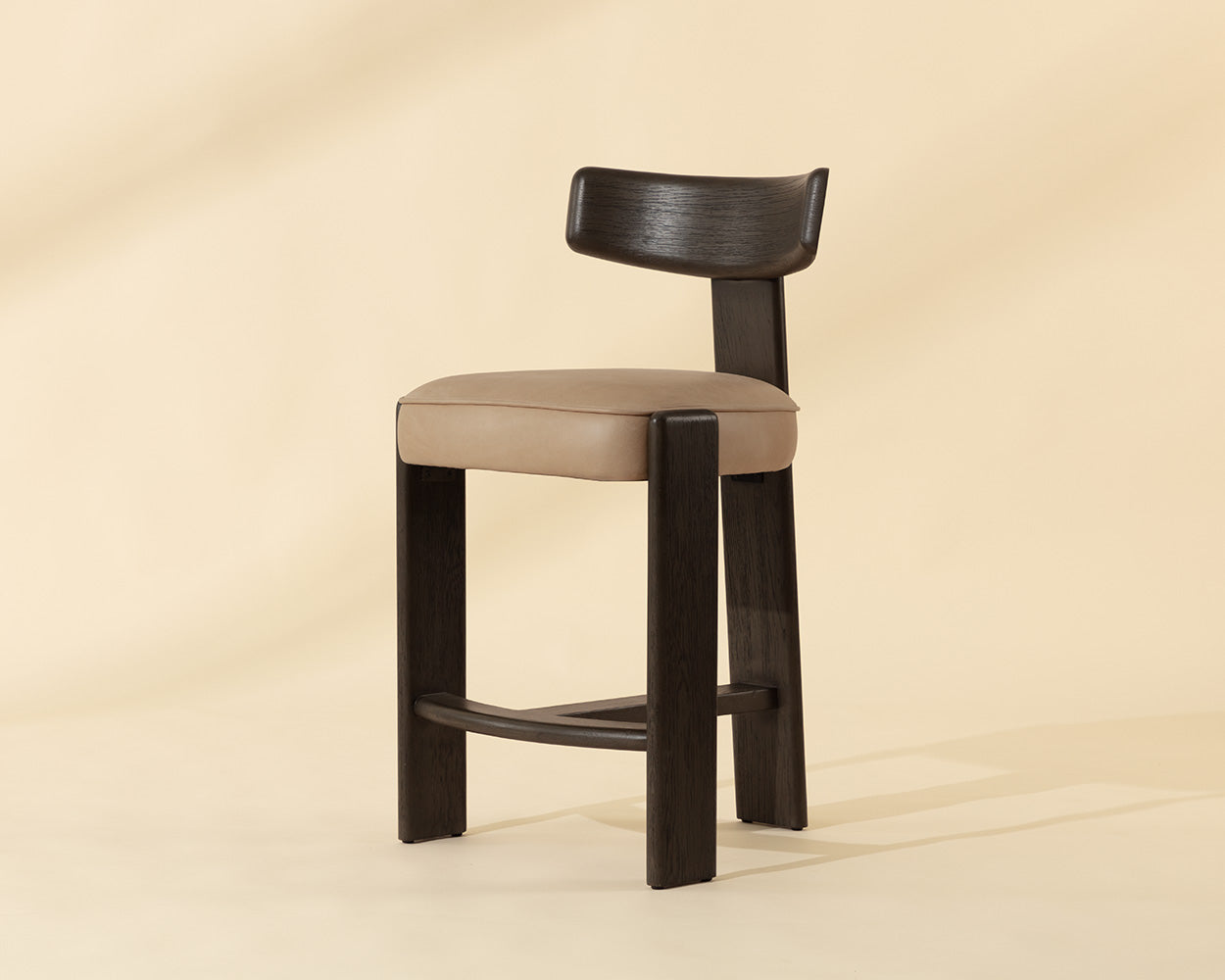 Horton Counter Stool – Dark Brown