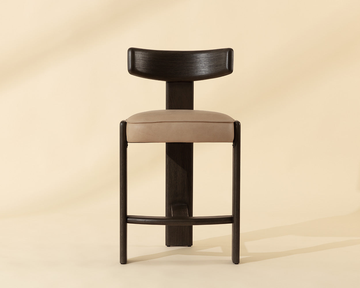 Horton Counter Stool – Dark Brown